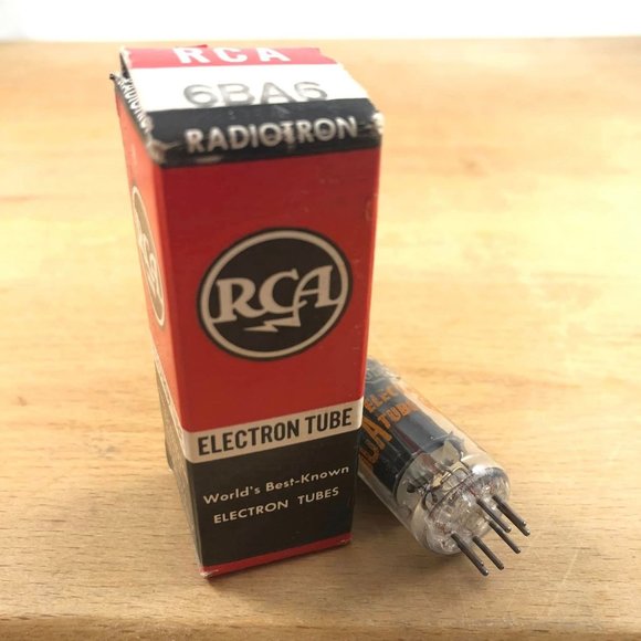 RCA 6BA6 Miniature Electron Tubes New Old Stock Untested Radio Tube - Picture 2 of 4